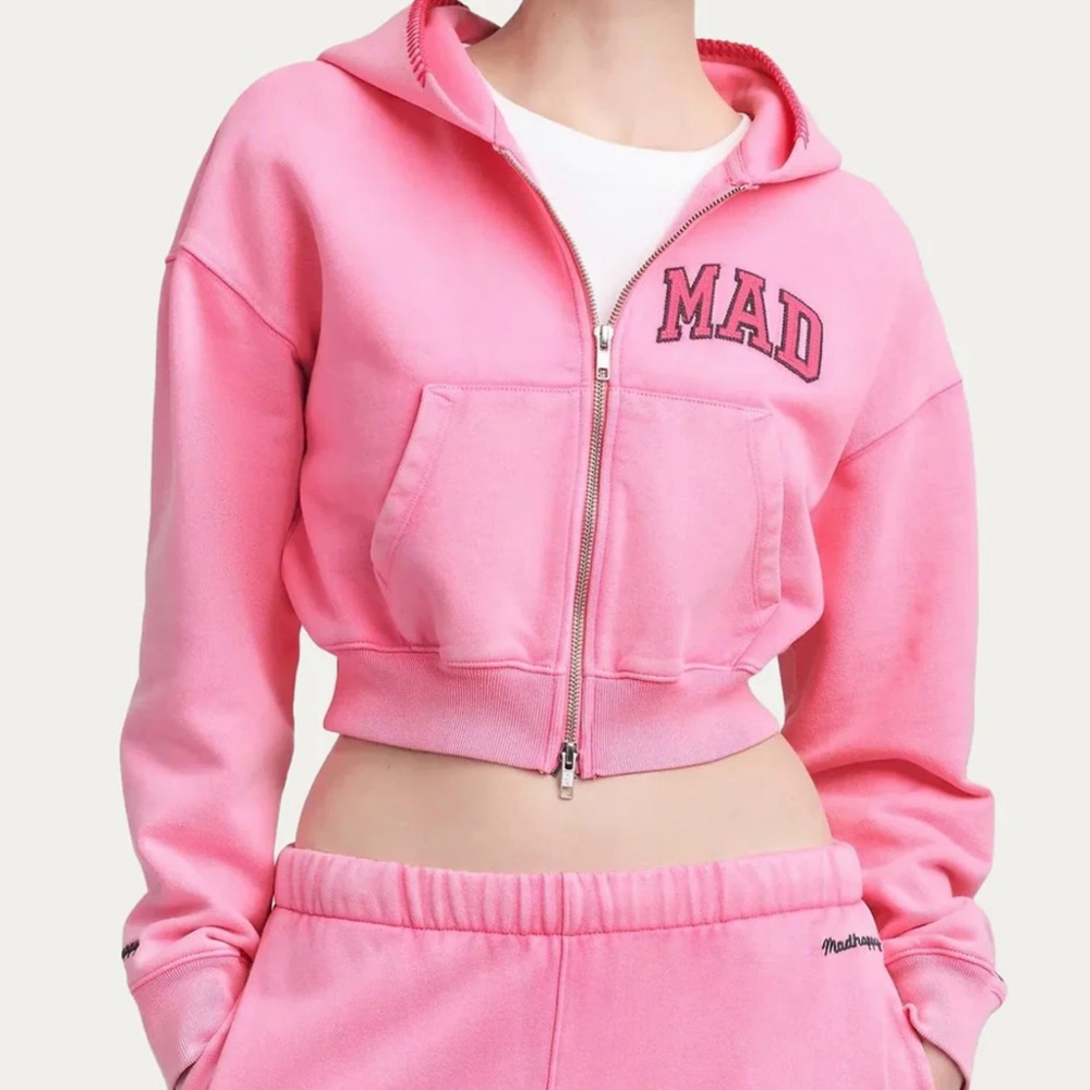 GAP x Madhappy Cropped Zip Up Hoodie
